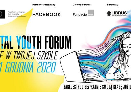 Digital Youth forum online w twojej szkole