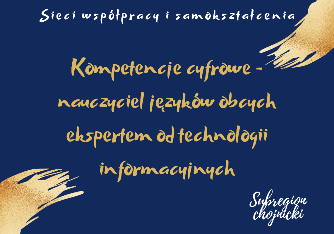 Sieć 33: Kompetencje cyfrowe - nauczyciel języków