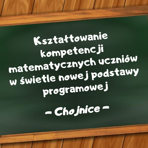 Kształtowanie kompetencji matematycznych uczniów w