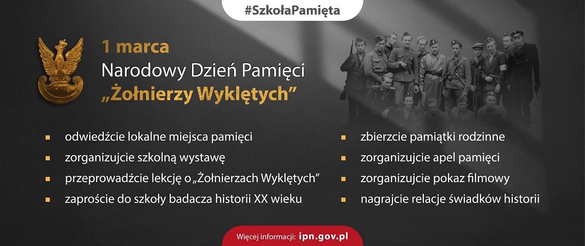 1 marca – Narodowy Dzień Pamięci „Żołnierzy Wyklętych”