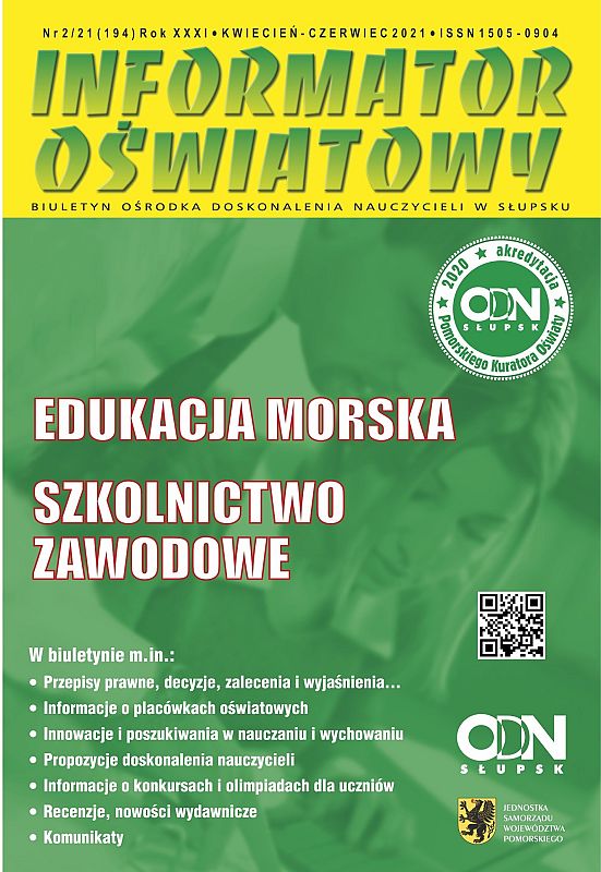 Nr 2/2021 (194) Edukacja morska, Szkolnictwo zawodowe