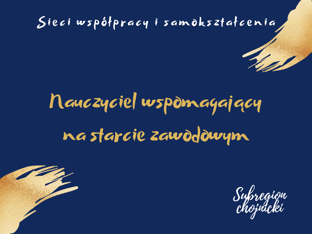 Sieć 11b: Nauczyciel wspomagający na starcie