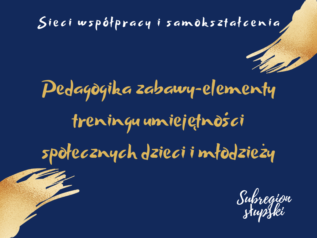 Sieć 16a: Pedagogika zabawy - elementy treningu