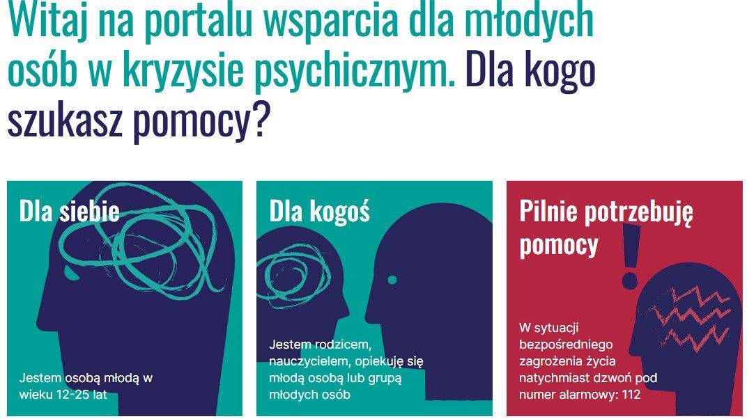 pomorskiedlaciebie.pl - portal wsparcia dla młodych osób w kryzysie psychicznym