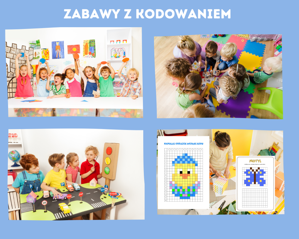 Zabawy z kodowaniem - kształcenie logicznego