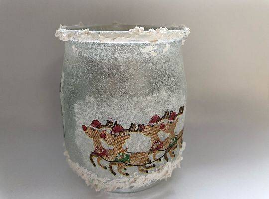 Warsztaty artystyczne – zimowe, szklane lampiony, bombki świąteczne