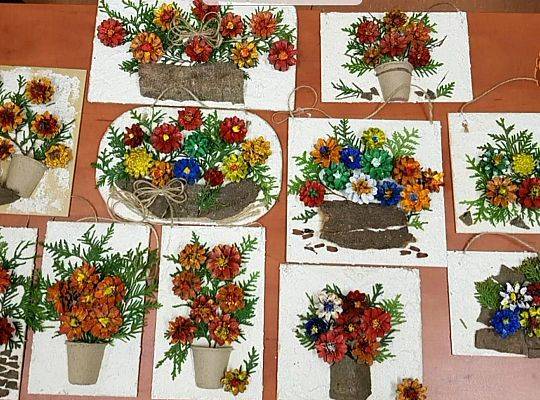 Warsztaty pn. ,,Rękodzieło z szyszek”