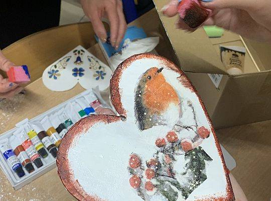 Cykl szkoleń dla nauczycieli pn. „Wielokulturowe święta Bożego Narodzenia-warsztaty rękodzielnicze”