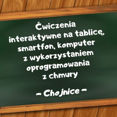 Ćwiczenia interaktywne na tablicę, smartfon,