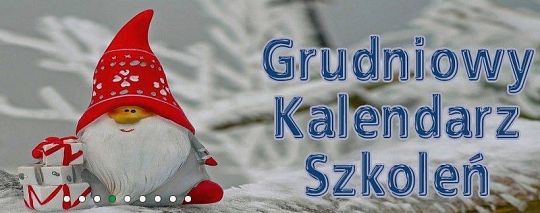 Kalendarz wydarzeń ODN - grudzień 2019