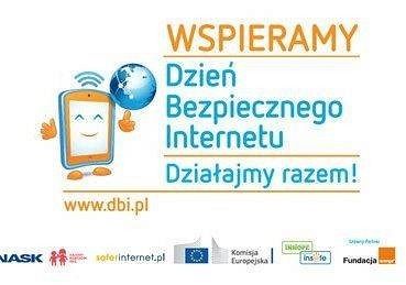 Wspieramy działania na rzecz bezpiecznego internetu