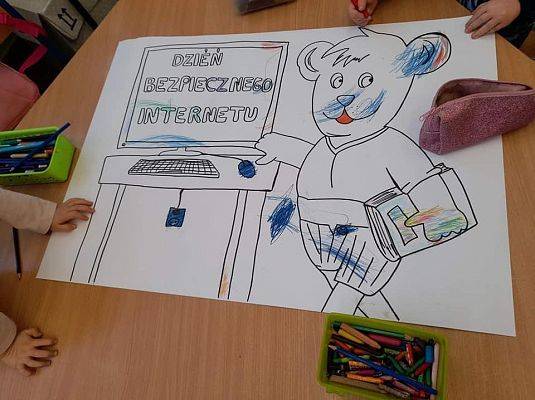 "Dzień Bezpiecznego Internetu" w Szkole Podstawowej w Skórowie