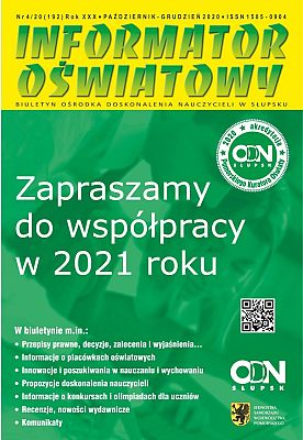 Napisz do "Informatora Oświatowego"  nr 2/2021