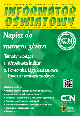 Napisz do "Informatora Oświatowego" nr 3/2021