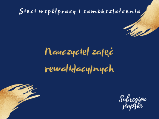 Sieć 12a: Nauczyciel zajęć rewalidacyjnych