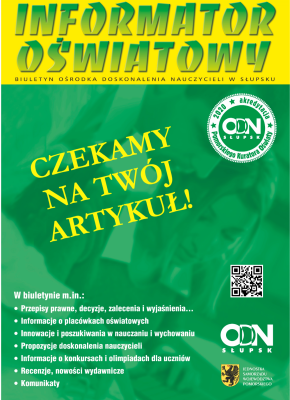 W 2021/2022 napisz do "Informatora Oświatowego"