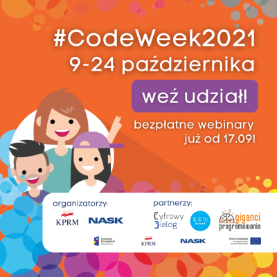 Europejski Tydzień Kodowania CodeWeek 2021