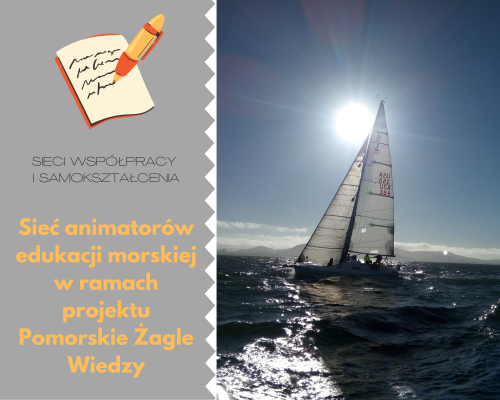 Sieć 21c: Sieć animatorów edukacji morskiej w ramach projektu Pomorskie Żagle Wiedzy - spotkanie 1 Temat: Bezpieczeństwo nad wodą i na wodzie