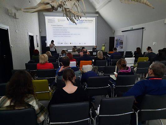 Relacje ze szkolenia dla nauczycieli szkół ponadpodstawowych w ramach projektu Bałtyk bez barier