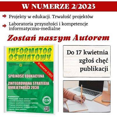 W 2022/2023 napisz do "Informatora