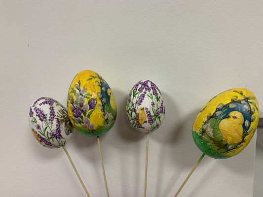 Wielkanocne warsztaty decoupage