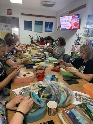 Szkolenia pn. „Rękodzieło jako narzędzie integracji społecznej do budowania więzi i integracji uczniów z różnych środowisk”