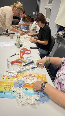 Warsztaty pn. „Rękodzieło ludowe jako forma terapii zajęciowej: tworzenie projektów z makramy”