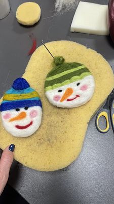 Szkolenie pt. ,,Wielokulturowe Święta Bożego Narodzenia. Warsztaty filcowania”