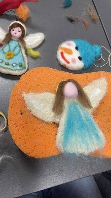 Szkolenie pt. ,,Wielokulturowe Święta Bożego Narodzenia. Warsztaty filcowania”