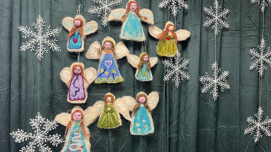 Szkolenie pt. ,,Wielokulturowe Święta Bożego Narodzenia. Warsztaty filcowania”