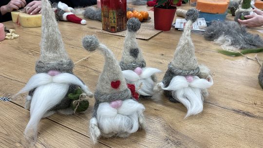 Bożonarodzeniowe warsztaty filcowania pn. ,,Wielokulturowe Święta Bożego Narodzenia”