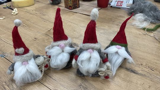 Bożonarodzeniowe warsztaty filcowania pn. ,,Wielokulturowe Święta Bożego Narodzenia”