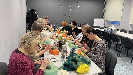 Szkolenie pt. „Warsztaty kreatywnego filcowania : kaktusy i inne zielone inspiracje”