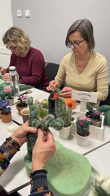 Szkolenie pt. „Warsztaty kreatywnego filcowania : kaktusy i inne zielone inspiracje”