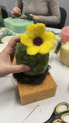 Szkolenie pt. „Warsztaty kreatywnego filcowania : kaktusy i inne zielone inspiracje”